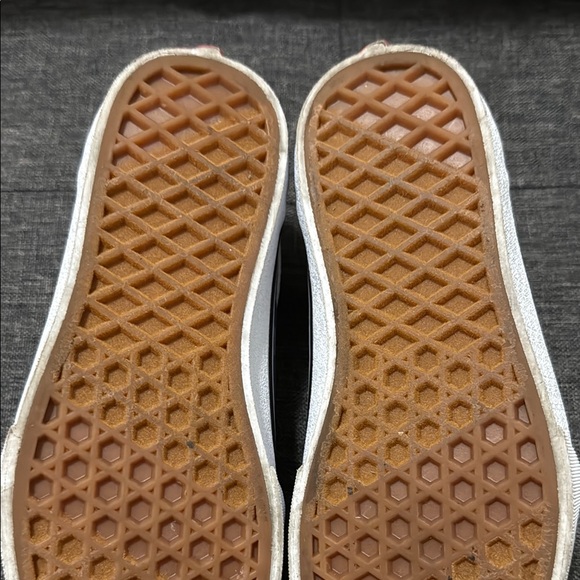 Vans Blue and White Old Skool Sneakers - Picture 7 of 7